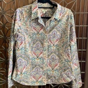 Talbots long sleeve blouse